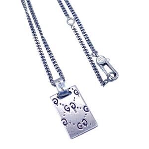 Gucci  Authentic Ghost Pendant Necklace 21"